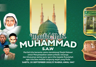 Alhamdulillah Maulid Nabi Muhammad S.A.W berjalan Sukses dan Barokah