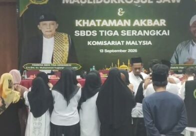 Khataman SBDS Tiga Serangkai dan Maulid Nabi Muhammad SAW di Komisariat Malaysia Berlangsung Khidmat